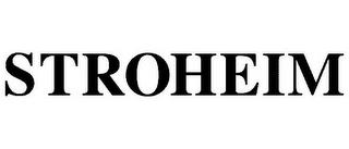 STROHEIM trademark