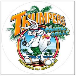 THUMPERS THUMPERS COASTAL GRILLE PORTSMOUTH, VA NAGS HEAD, NC trademark