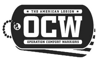 THE AMERICAN LEGION OCW OPERATION COMFORT WARRIORS trademark