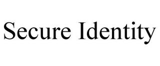 SECURE IDENTITY trademark