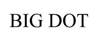 BIG DOT trademark