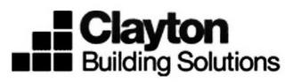 CLAYTON BUILDING SOLUTIONS trademark