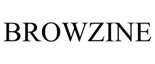 BROWZINE trademark