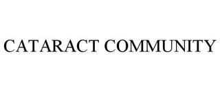 CATARACT COMMUNITY trademark