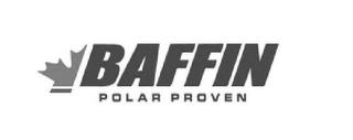 BAFFIN POLAR PROVEN trademark