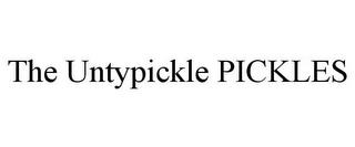 THE UNTYPICKLE PICKLES trademark