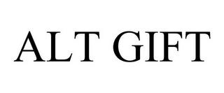 ALT GIFT trademark