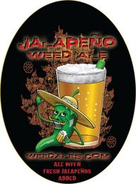 JALAPEÑO WEED ALE WEEDALES.COM ALE WITH FRESH JALAPEÑOS ADDED trademark