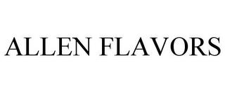 ALLEN FLAVORS trademark