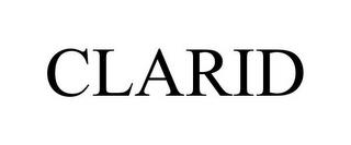 CLARID trademark