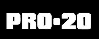 PRO-20 trademark