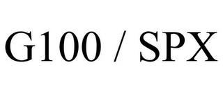 G100 / SPX trademark