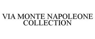 VIA MONTE NAPOLEONE COLLECTION trademark