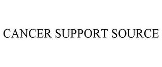 CANCER SUPPORT SOURCE trademark