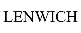 LENWICH trademark