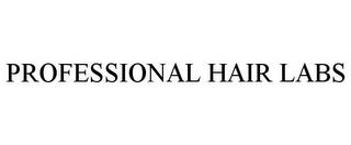 PROFESSIONAL HAIR LABS trademark