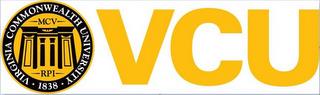 VIRGINIA COMMONWEALTH UNIVERSITY 1838 MCV RPI VCU trademark