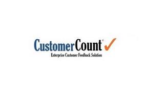 CUSTOMERCOUNT ENTERPRISE CUSTOMER FEEDBACK SOLUTION trademark