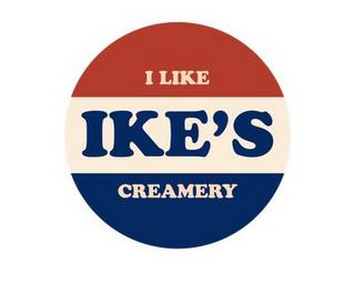 I LIKE IKE'S CREAMERY trademark