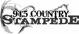 94.5 COUNTRY STAMPEDE trademark