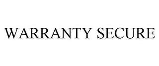 WARRANTY SECURE trademark