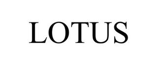 LOTUS trademark