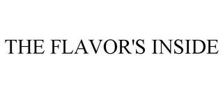 THE FLAVOR'S INSIDE trademark