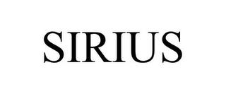 SIRIUS trademark