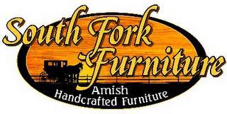 SOUTH FORK FURNITURE AMISH HANDCRAFTED FURNITURE trademark