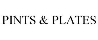 PINTS & PLATES trademark