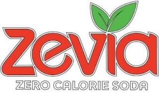 ZEVIA ZERO CALORIE SODA trademark