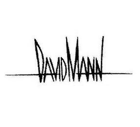 DAVID MANN trademark