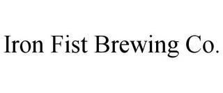 IRON FIST BREWING CO. trademark