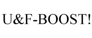 U&F-BOOST! trademark