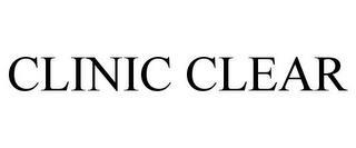 CLINIC CLEAR trademark