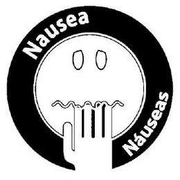 NAUSEA NÁUSEAS trademark