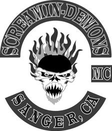 SCREAMIN-DEMONS MC SANGER, CA trademark