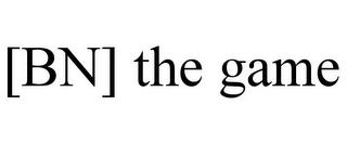 [BN] THE GAME trademark