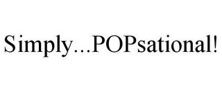 SIMPLY...POPSATIONAL! trademark