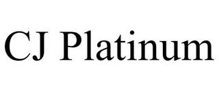 CJ PLATINUM trademark