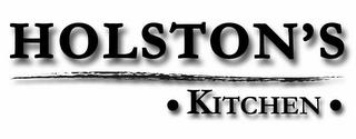 HOLSTON'S KITCHEN trademark