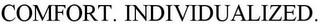 COMFORT. INDIVIDUALIZED. trademark