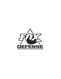 FOX DEFENSE trademark