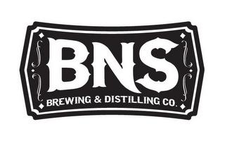 BNS BREWING & DISTILLING CO. trademark