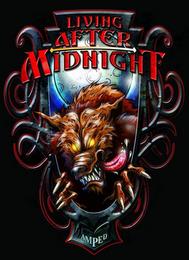 LIVING AFTER MIDNIGHT AMPED trademark