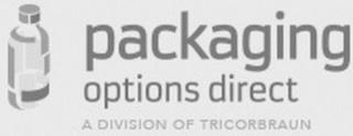 PACKAGING OPTIONS DIRECT  A DIVISION OF TRICORBRAUN trademark