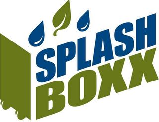 SPLASH BOXX trademark