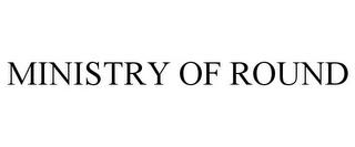 MINISTRY OF ROUND trademark