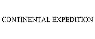 CONTINENTAL EXPEDITION trademark