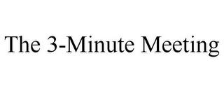 THE 3-MINUTE MEETING trademark